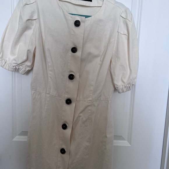 Zara Blogger’s Favorite Linen Button down dress - Picture 10 of 12